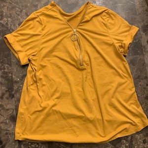 JYS T-Shirt with zipper